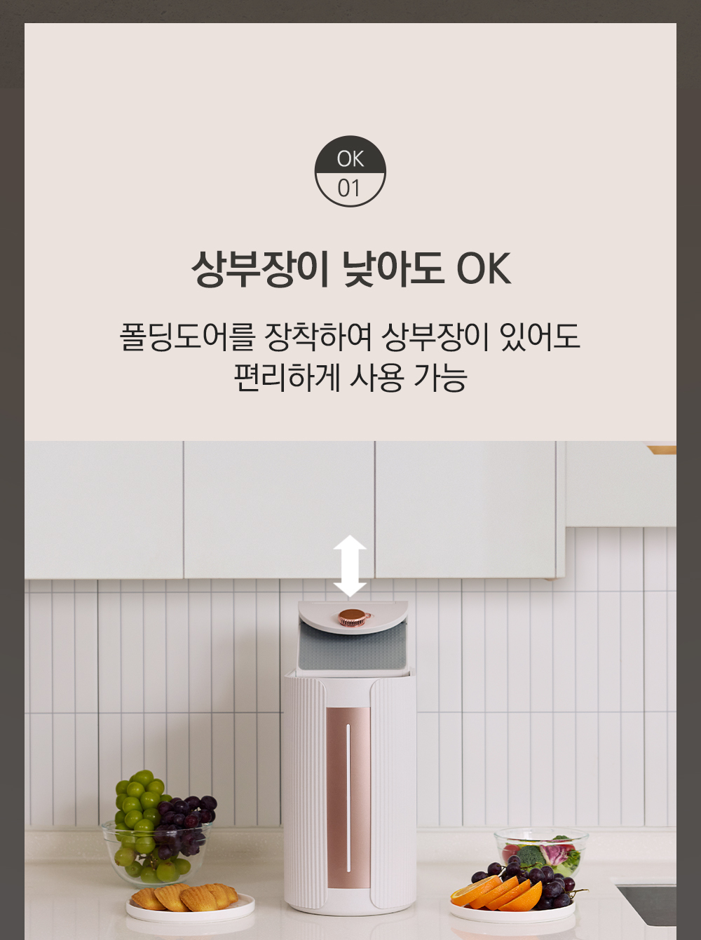 에코체 미니 음식물 처리기 SUS-2L1A