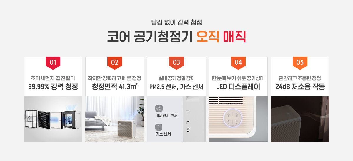  SK매직 코어 공기청정기(라이트) (13평) (ACL-130Z0)