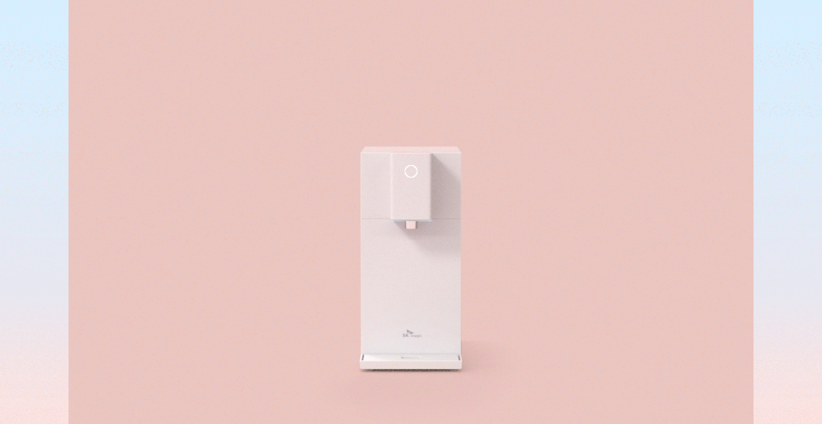 SK매직X위글위글 초소형 직수 정수기 (냉온정) / WPU-JAC104S(WW)