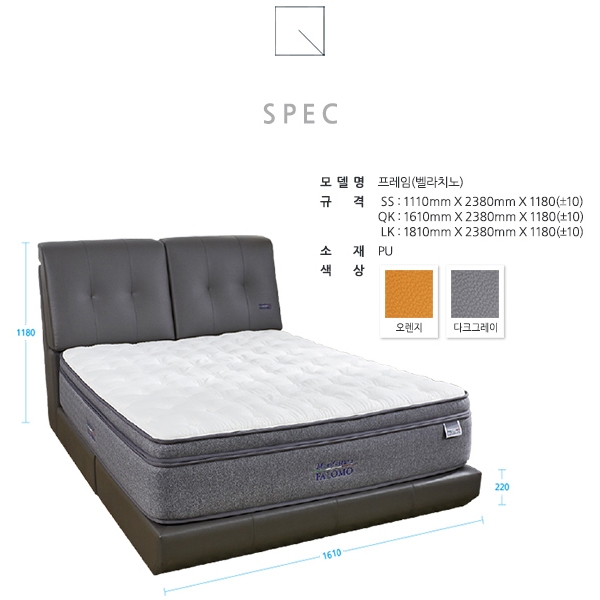 벨라치노 프레임 SS FF-CF10PSSPDG (벨라치노)