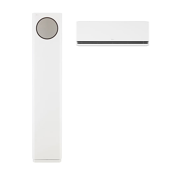 LG 휘센 오브제컬렉션 타워I 에어컨 2in1 (5시리즈) 59㎡(18평)/19㎡(6평) FQ18FN5BK2