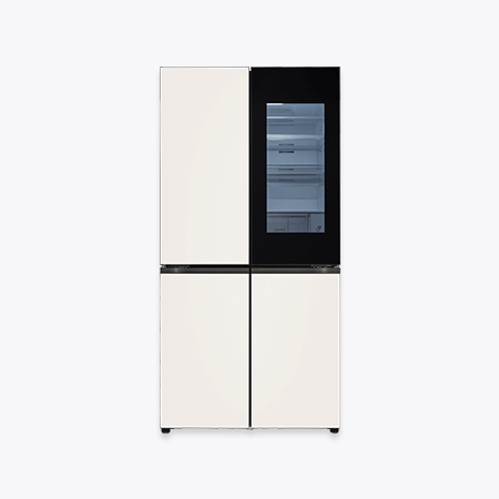 LG 디오스 오브제컬렉션 STEM 베이직 냉장고 860L (노크온 매직스페이스) H875G