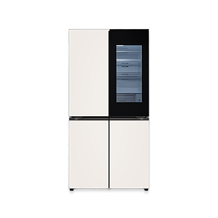 LG 디오스 오브제컬렉션 STEM 베이직 냉장고 860L (노크온 매직스페이스) H875GBB442