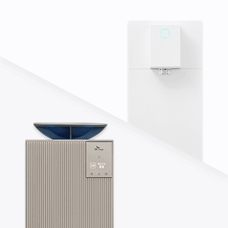 SK매직 초소형 라이트 직수 정수기 (냉온정) + 디아트 16평 WPU-JAC125S+ACL-16C