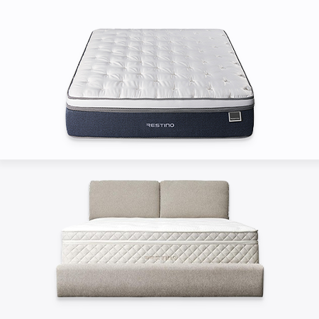 쿠쿠 레스티노 매트리스 Q+레스티노 프레임 FLBBQK CRM-B10Q+CRF-B01FLBBQK